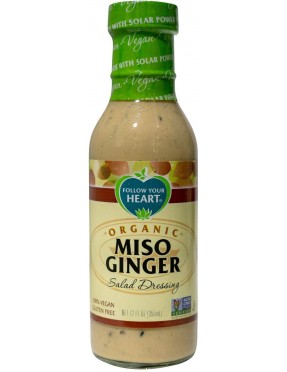 Follow Your Heart Organic Miso Ginger Dressing (6 Pack)