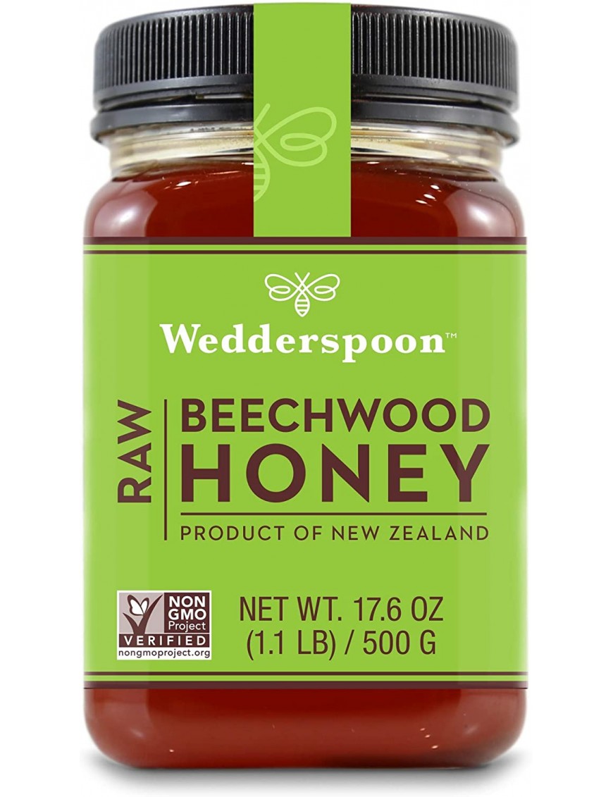 Wedderspoon Honey Beechwood 100 Percent Raw 17.6 oz