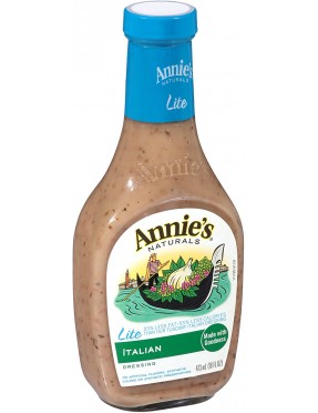 Annie's Naturals Light Italian Dressing (6 Pack)