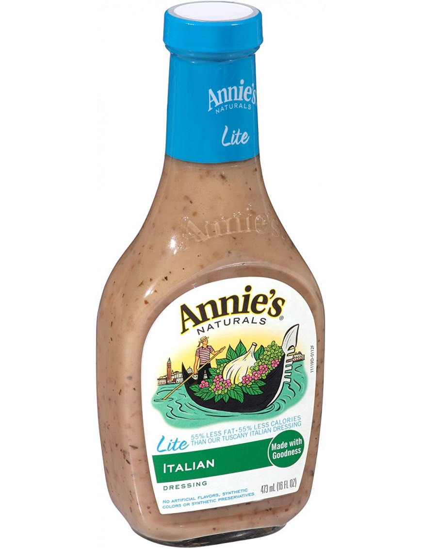 Annie's Naturals Light Italian Dressing (6 Pack)