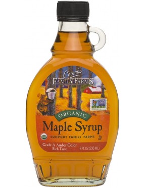 Coombs Family Farms Grade A Dark Amber, Glass