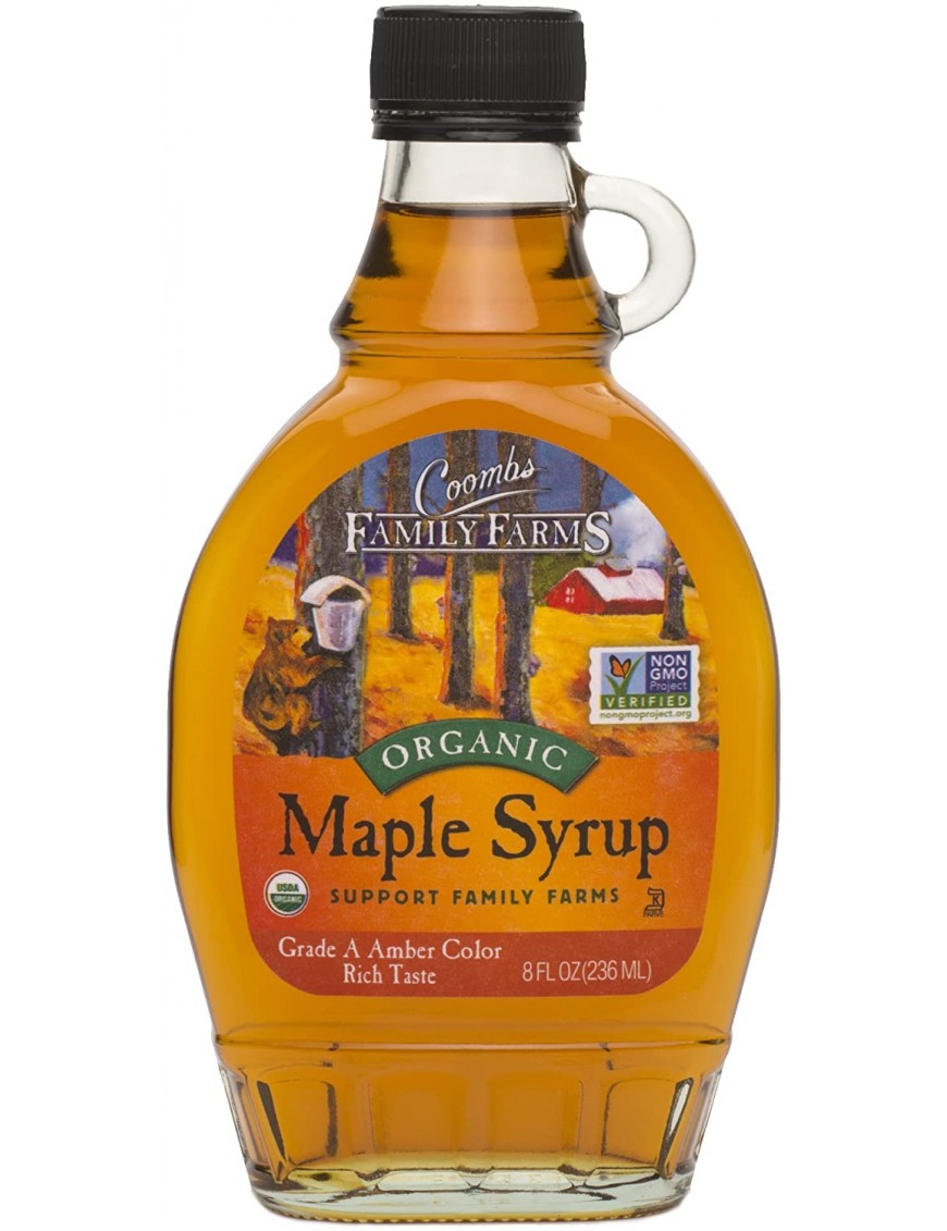 Coombs Family Farms Grade A Dark Amber, Glass