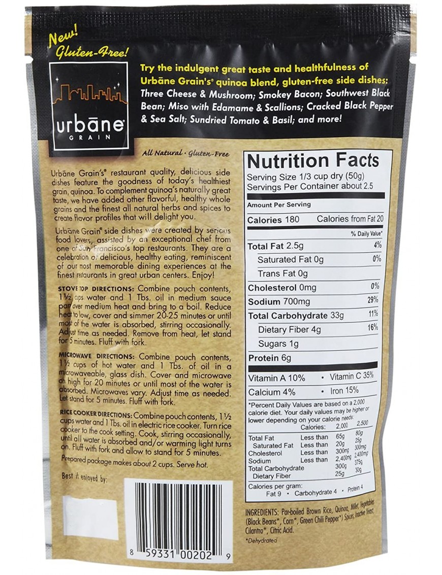 Urbane Grain Quinoa Southwest (6 Pack)