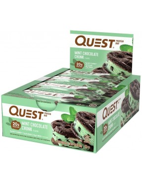 Quest Mint Chocolate Chunk Protein Bar (12 Pack)