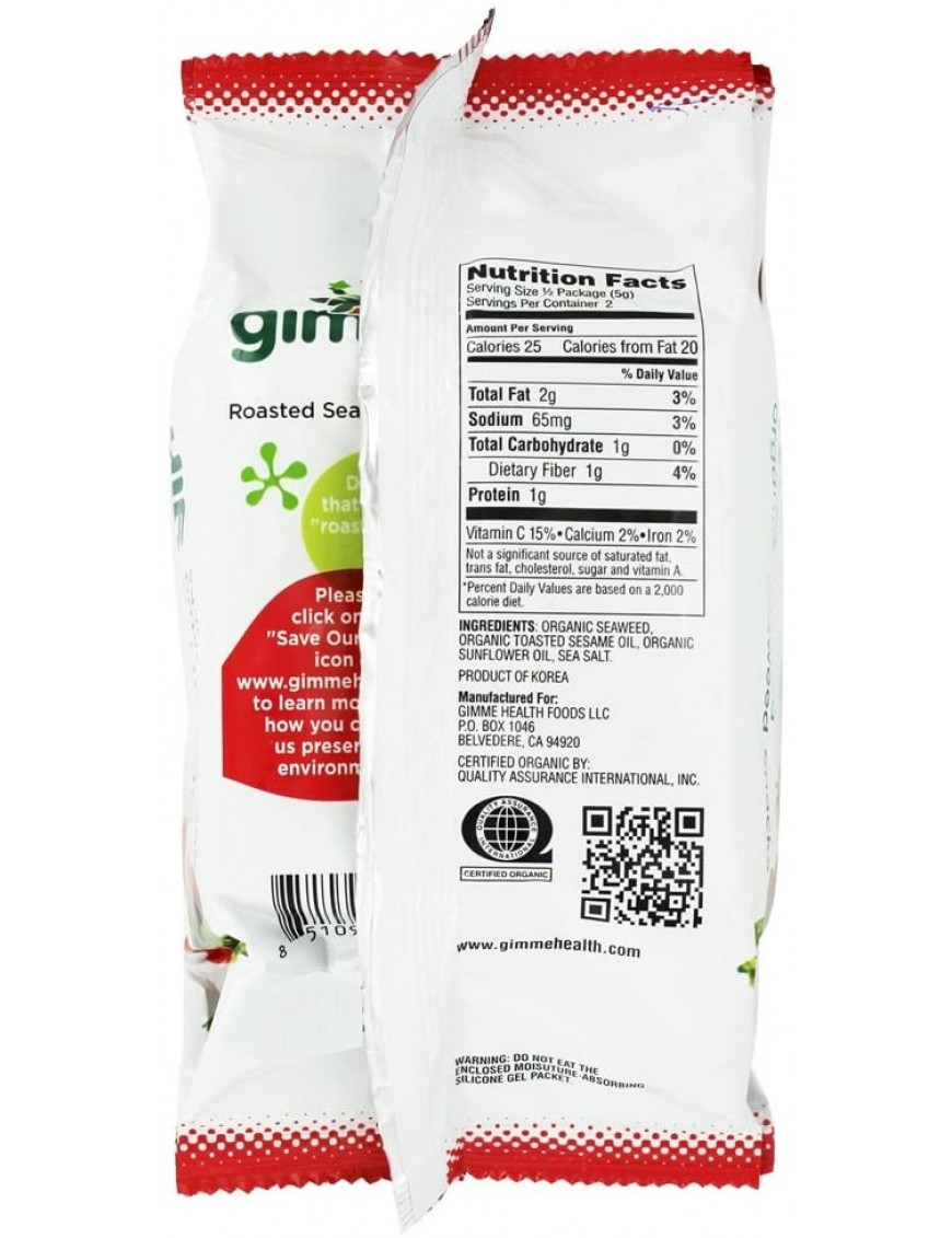 Gimme Seaweed Snk Ses (12 Pack)