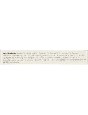Xylichew Spearmint Gum, Display (24 Pack)