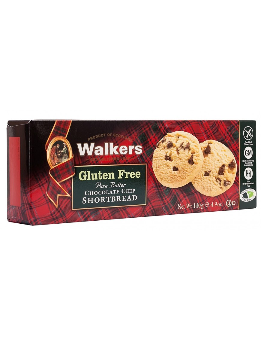 Walkers Chocolate Chip Shortbread (6 Pack)