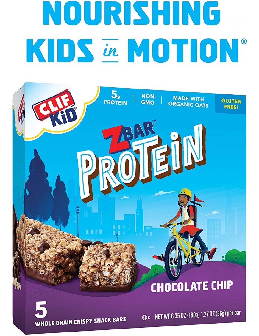 Clif Kid Zbar Protein Chocolate Chip (6 Pack)