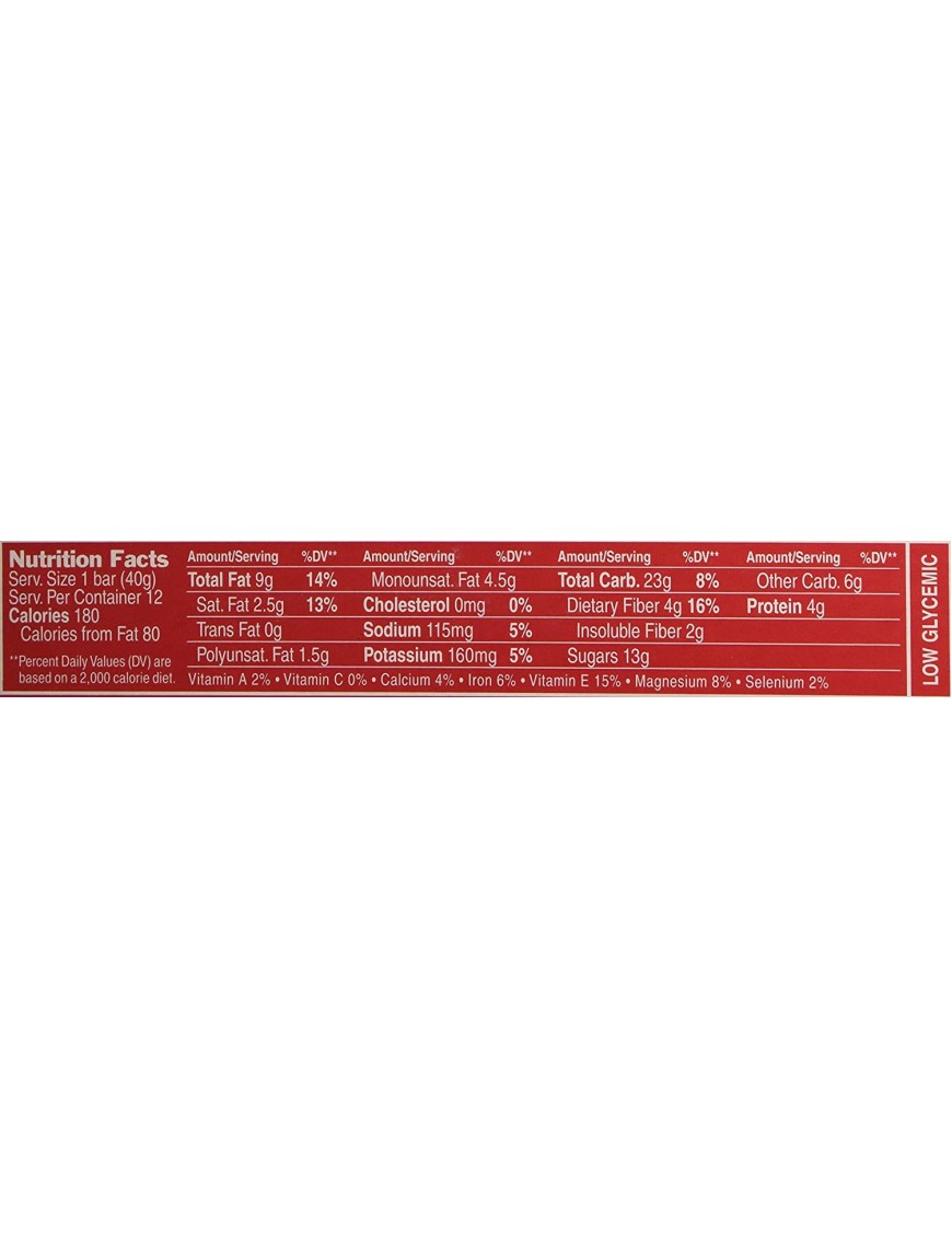 Clif Bar Organic Trail Mix Bar Dark Chocolate Pomegranate (12 Pack)