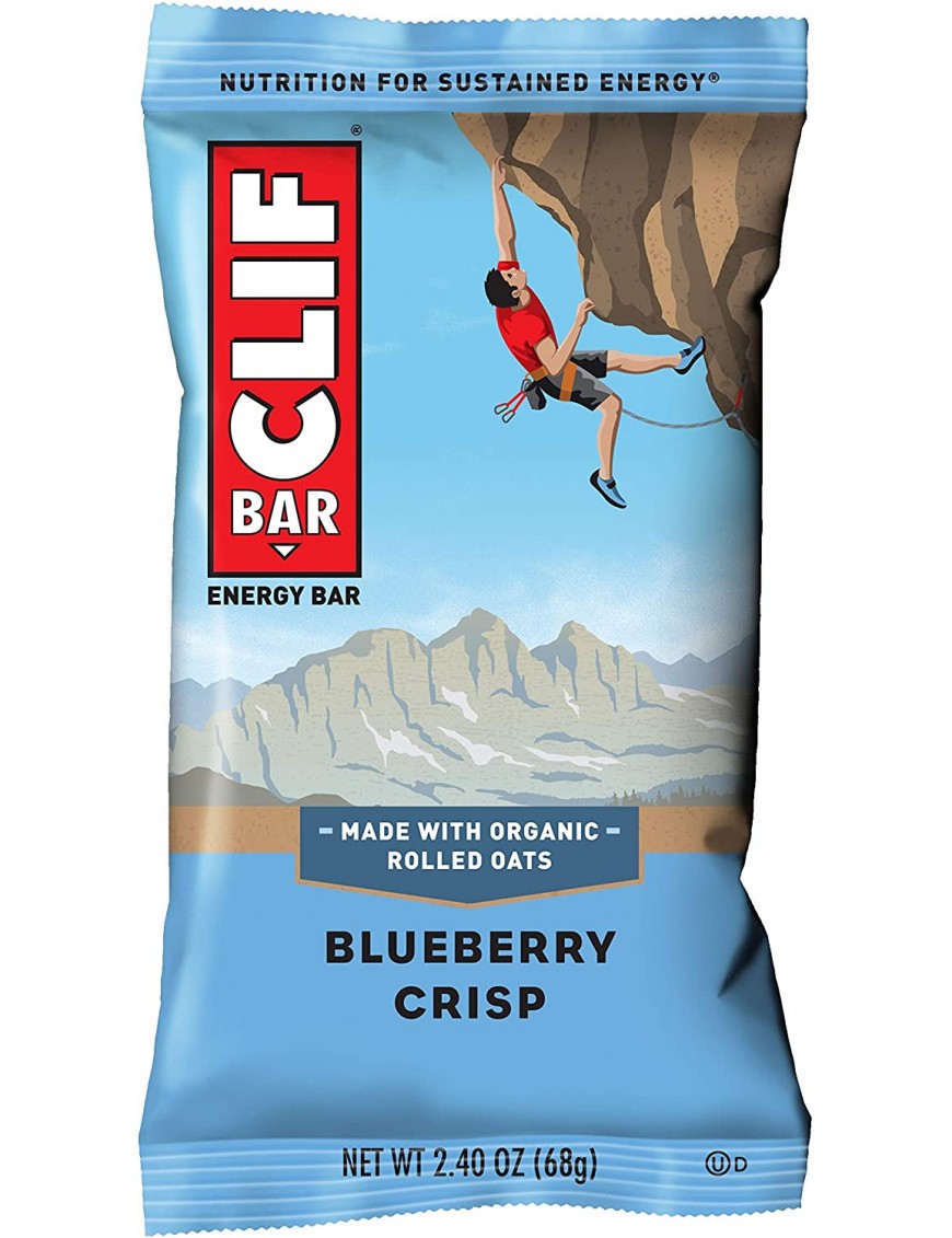 Clif Bar Organic Blueberry Crisp Bar (12 Pack)