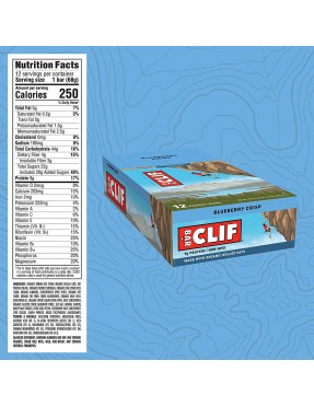 Clif Bar Organic Blueberry Crisp Bar (12 Pack)
