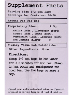 Health King Cough-Off Herb Tea (1 Pack)