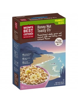 Mom's Best Naturals Honey & Nut Toasty O' Cereal (10 Pack)