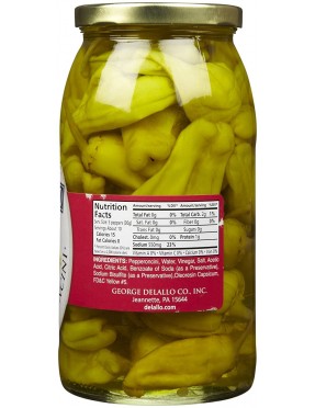De Lallo Hot Pepperoncini (6 Pack)