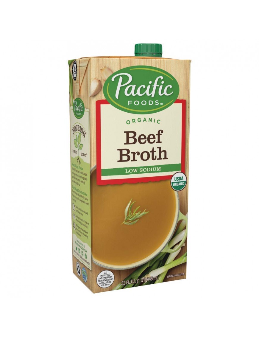 Pacific Natural Foods Ls Beef Broth (12 Pack)